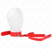 KINK - COLLANA CON CINTURA 116 CM ROJO CINTURINO REGOLABILE