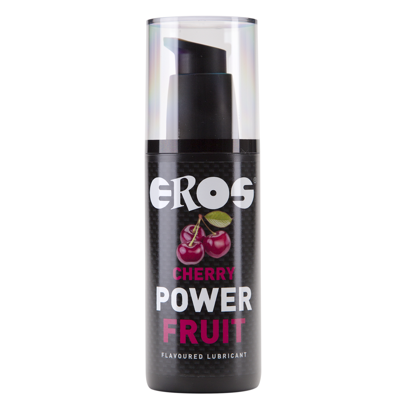 EROS CHERRY POWER FRUIT LUBRIFICANTE COM SABOR 125 ML