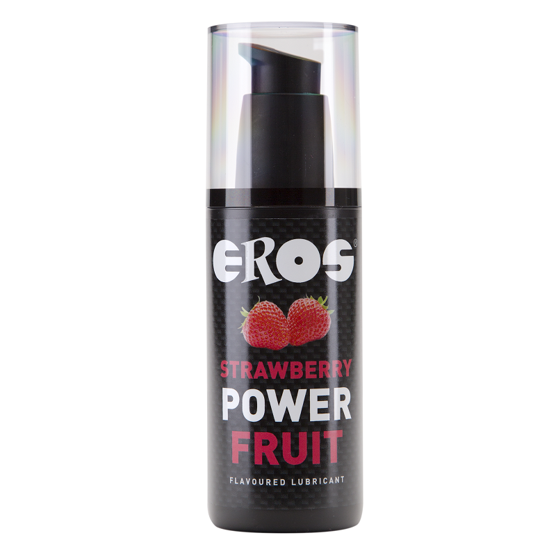 EROS POWER LINE - STRAWBERRY POWER FRUIT FLAVOURED LUBRICANT 125 ML