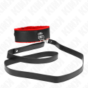 KINK - NECKLACE WITH BELT 116 CM WITH RED LEATHER STRAP