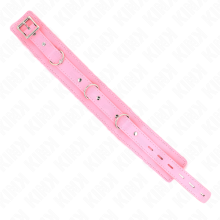 KINK - COLLAR WITH LEASH 65 CM WITH RESTRICTIONS PINK 36-42 CM