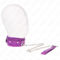 KINK - COLLAR WITH LEASH 65 CM WITH RESTRICTIONS PURPLE 36-42