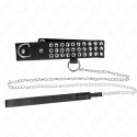 KINK - COLLIER AVEC BRACELET 65 CM AVEC BRILLANT RÉGLABLE 37-42