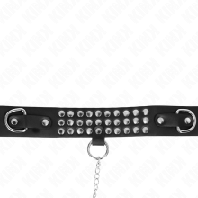 KINK - COLLIER AVEC BRACELET 65 CM AVEC BRILLANT RÉGLABLE 37-42