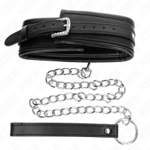 KINK - COLLANA CON CINTURINO CON FIBBIA LUCIDA 65 CM 48.5 CM X