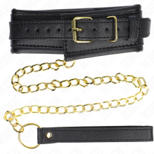 KINK - NECKLACE WITH SPONGE IMITATION LEATHER STRAP MODEL 1