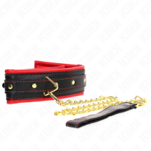 KINK - NECKLACE WITH SPONGE IMITATION LEATHER STRAP MODEL 2