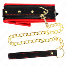 KINK - NECKLACE WITH SPONGE IMITATION LEATHER STRAP MODEL 2