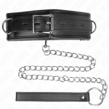 KINK - NECKLACE WITH SPONGE IMITATION LEATHER STRAP MODEL 3