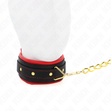 KINK - COLLAR WITH PLAIN FABRIC LEASH ADJUSTABLE 33-48 CM X 5.7