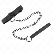 KINK - COLLIER AVEC LAISSE FONCÉE 65 CM AJUSTABLE 37-54 CM X 3