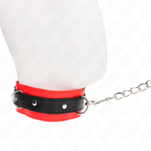 KINK - BASISMODELL HALSBAND MIT LEINE 65 CM MODELL 3 ROT 53 X 5 CM