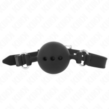 KINK - FULL SILICONE GAG 55 x 2 CM WITH 4.5 CM BALL SIZE M