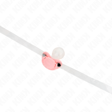 KINK - GAG EN FORME DE SUCETTE ROSE 5,5 x 4 CM AJUSTABLE 43-60