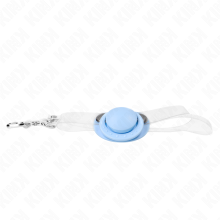 KINK - LIGHT BLUE PACIFIER SHAPED GAG 5.5 x 4 CM ADJUSTABLE