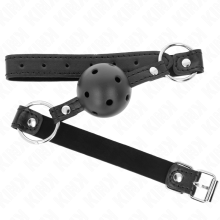 KINK - HOLLOW HARD BLACK BALL 4.5 CM GAG MODEL 1 63.5 X 2 CM