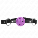 KINK - HOLLOW HARD PURPLE BALL 4.5 CM GAG 63.5 X 2 CM