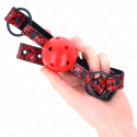 KINK - DIAMOND PATTERN BALL 4.5 CM GAG MODEL 1 64.5 CM