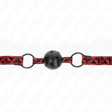 KINK - DIAMOND PATTERN BALL 4.5 CM GAG MODEL 2 64.5 CM