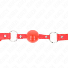 KINK - TPE BALL 4 CM GAG WITH ROJO LOCK 60 x 2 CM