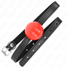 KINK - RED SINGLE SOLID BALL 4 CM GAG 65 x 1.5 CM