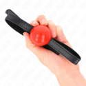 KINK - RED SINGLE SOLID BALL 4 CM GAG 65 x 1.5 CM