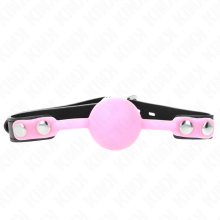 KINK - BOLA SILICONE LUMINOSA MORDAÇA 4 CM 60 x 2 CM