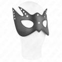 KINK - MASCHERA PIPISTRELLO CON RIVETTI 23 x 15 CM