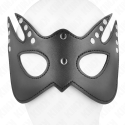 KINK - BAT MASK WITH RIVETS 23 x 15 CM