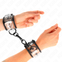 KINK - CLEAR WRIST CUFFS ADJUSTABLE 18-30 CM X 5.5 CM