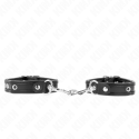 KINK - MINI BLACK WRISTBANDS WITH STUDS ADJUSTABLE 16-22 CM X 2