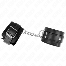 KINK - 3 D-RING WRIST RESTRAINTS ADJUSTABLE BLACK 17.5-25 CM X