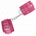 KINK - 3 D-RING WRIST RESTRAINTS ADJUSTABLE PINK 17.5-25 CM X 6