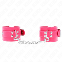 KINK - WRIST RESTRAINTS RASPBERRY ROSE WITH RASPBERRY ROSE