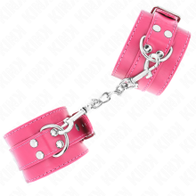 KINK - WRIST RESTRAINTS RASPBERRY ROSE WITH RASPBERRY ROSE