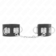 KINK - MULTIPOSITION WRIST RESTRAINTS WITH PADLOCK CLOSURE