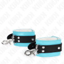 KINK - APPUI-POIGNETS VERROUILLABLES PREMIUM NOIR / BLEU