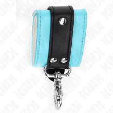 KINK - APPUI-POIGNETS VERROUILLABLES PREMIUM NOIR / BLEU