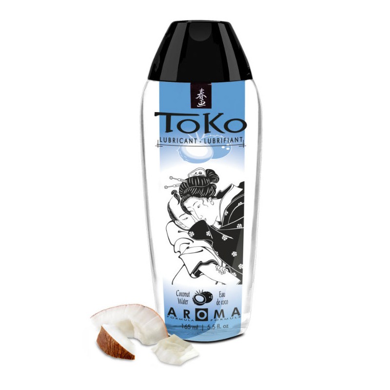 SHUNGA - LUBRIFICANTE DE ÁGUA DE COCO TOKO AROMA