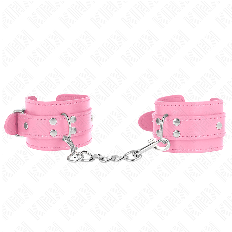 KINK - PULSO SIMPLES ROSA AJUSTÁVEL 20-23 CM X 5,5 CM