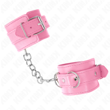 KINK - PULSO SIMPLES ROSA AJUSTÁVEL 20-23 CM X 5,5 CM