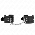 KINK - SIMPLE WRIST RESTRAINTS BLACK ADJUSTABLE 20-23 CM X 5.5