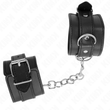 KINK - SIMPLE WRIST RESTRAINTS BLACK ADJUSTABLE 20-23 CM X 5.5