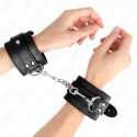 KINK - SIMPLE WRIST RESTRAINTS BLACK ADJUSTABLE 20-23 CM X 5.5