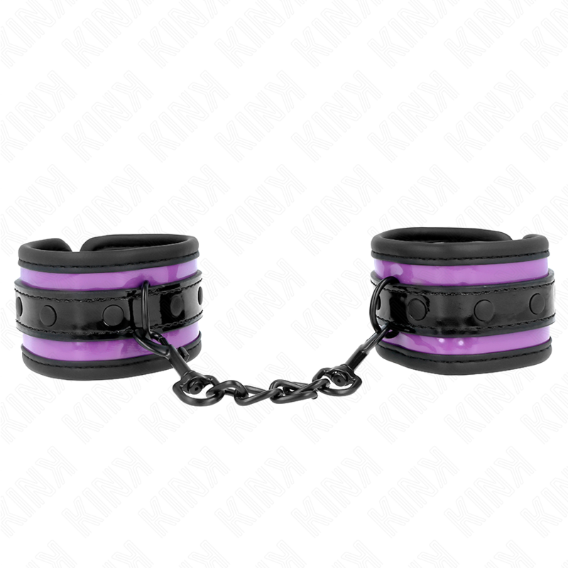 KINK - NEOPRENE WRIST RESTRAINTS LIGHT PURPLE AJUSTABLE 21-28