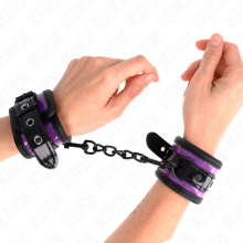 KINK - NEOPRENE WRIST RESTRAINTS LIGHT PURPLE AJUSTABLE 21-28