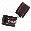 KINK - SCANDAL WRIST RESTRAINTS RED-BLACK