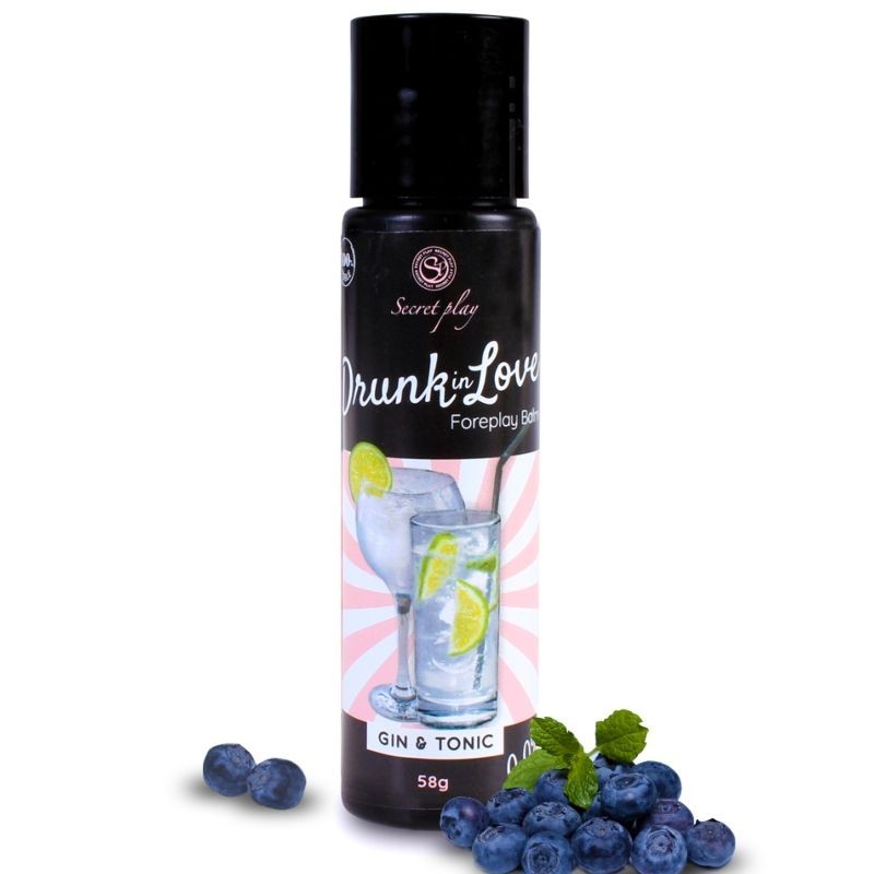 SECRETPLAY - BÊBADO NO AMOR LUBRIFICANTE GINTONIC 60 ML