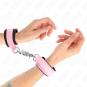 KINK - ADJUSTABLE NEOPRENE WRIST RESTRAINTS PINK ADJUSTABLE