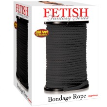 FETISH FANTASY SERIES - BONDAGESEIL SCHWARZ 60,96 METER